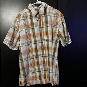 Eddie Bauer S/S Plaid Shirt L